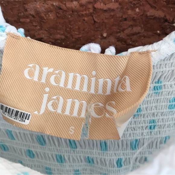 NWOT Anthropologie Araminta James Positano Tiered Maxi Dress Polka Dot Small - Picture 11 of 11